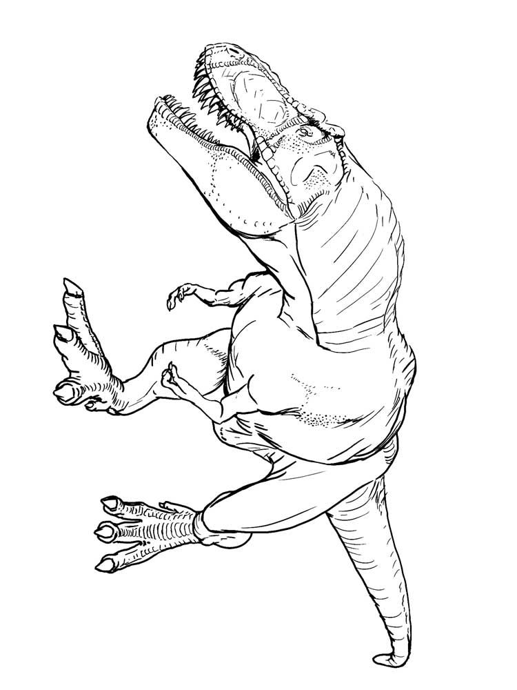 Jurassic World 1 coloring page