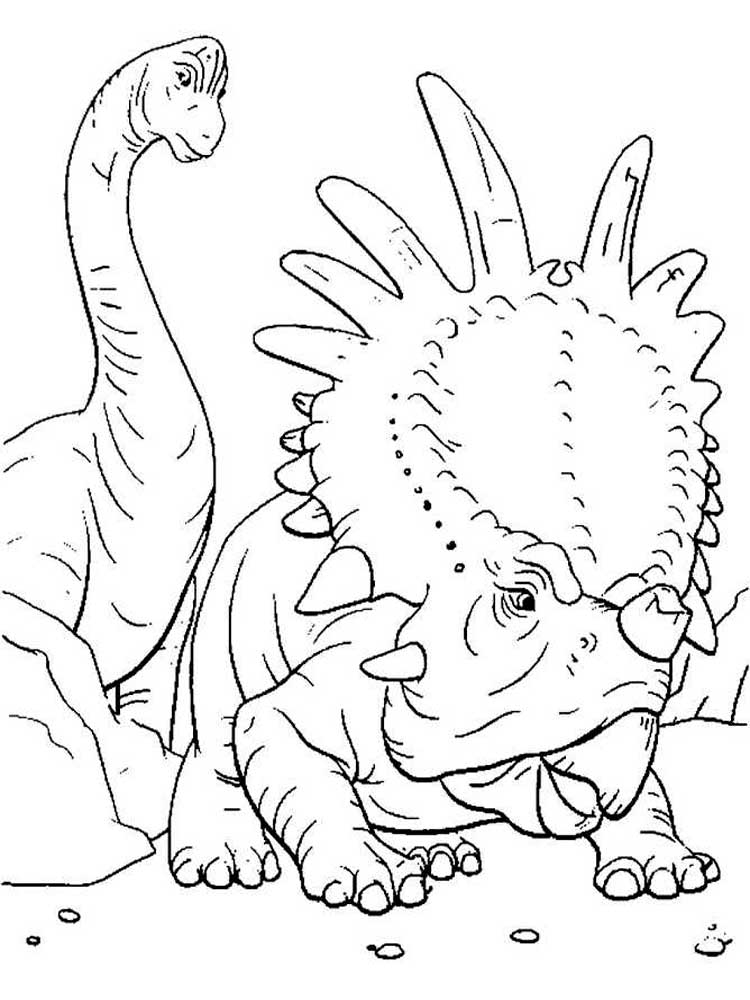 Jurassic World 13 coloring page