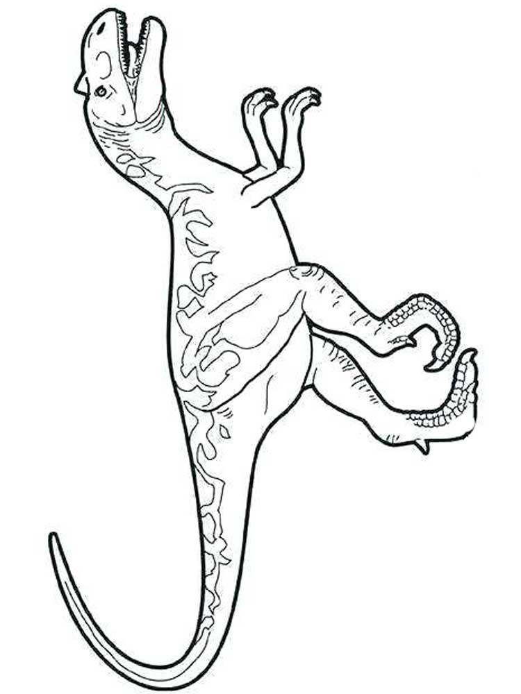Jurassic World 20 coloring page