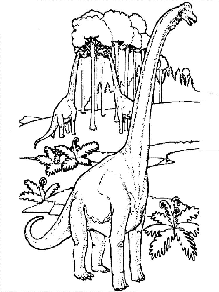 Jurassic World 3 coloring page