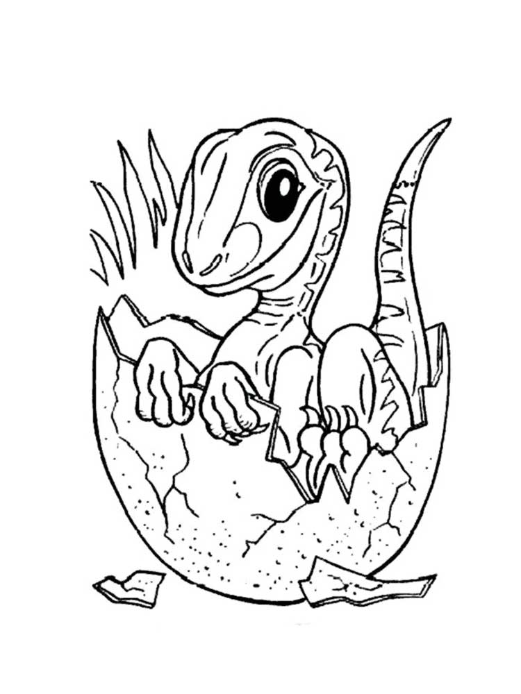 Jurassic World 7 coloring page