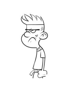 Brad Buttowski coloring page