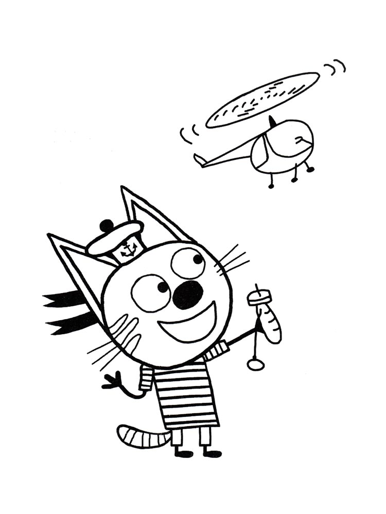Kid-E-Cats 11 coloring page