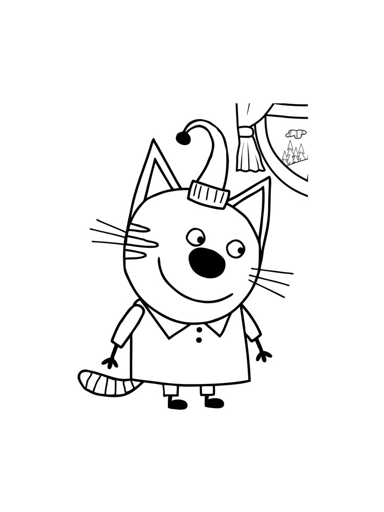 Kid-E-Cats 14 coloring page