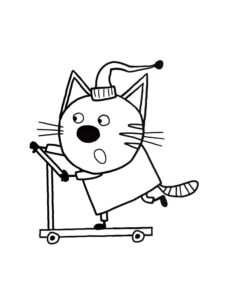 Kid-E-Cats 15 coloring page