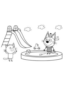 Kid-E-Cats 21 coloring page