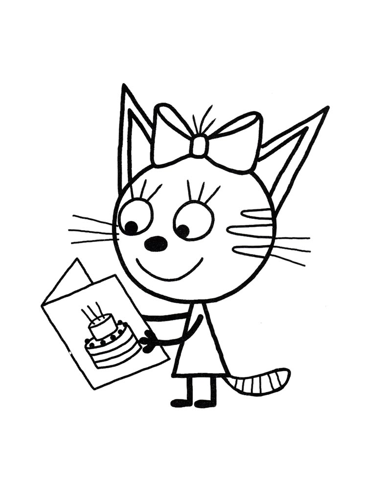 Kid-E-Cats 22 coloring page