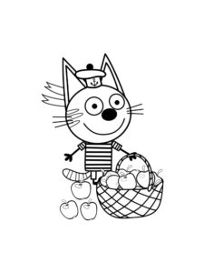 Kid-E-Cats 26 coloring page