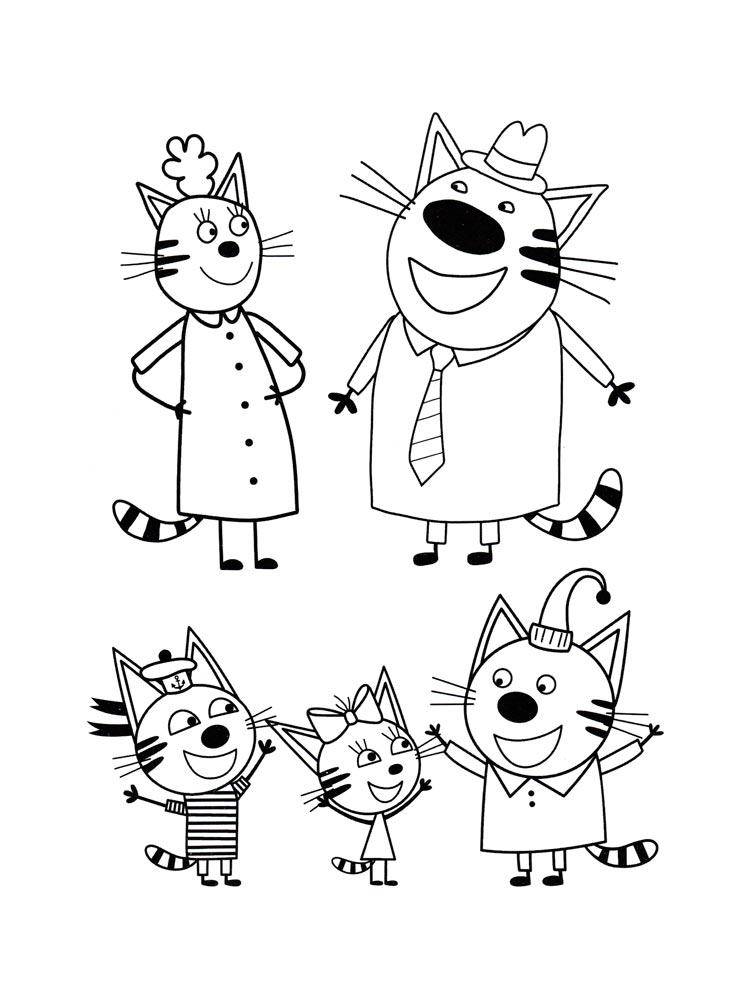Kid-E-Cats 27 coloring page