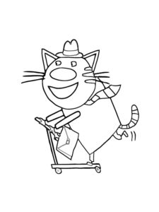 Kid-E-Cats 28 coloring page