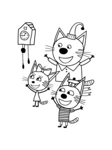 Kid-E-Cats 31 coloring page