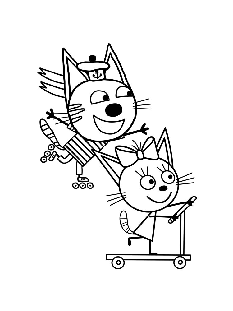 Kid-E-Cats 32 coloring page
