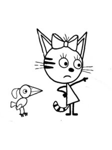 Kid-E-Cats 43 coloring page