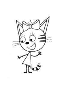 Kid-E-Cats 45 coloring page