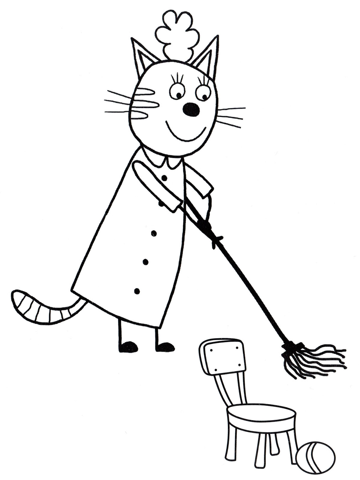 Kid-E-Cats 48 coloring page
