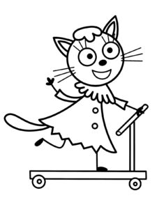 Kid-E-Cats 53 coloring page