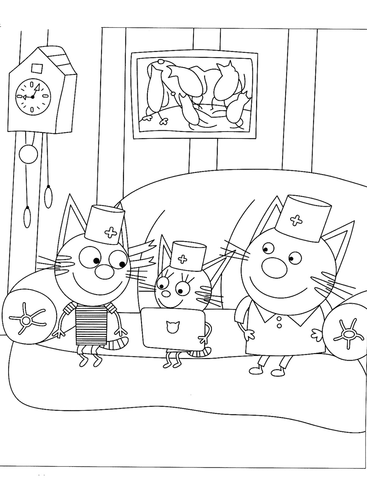 Kid-E-Cats 57 coloring page