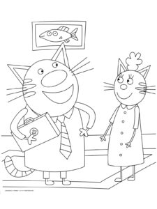 Kid-E-Cats 60 coloring page