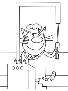 Kid-E-Cats 61 coloring page