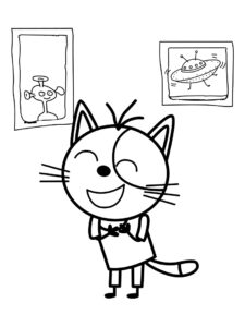 Kid-E-Cats 65 coloring page