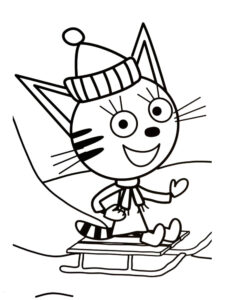Kid-E-Cats 67 coloring page