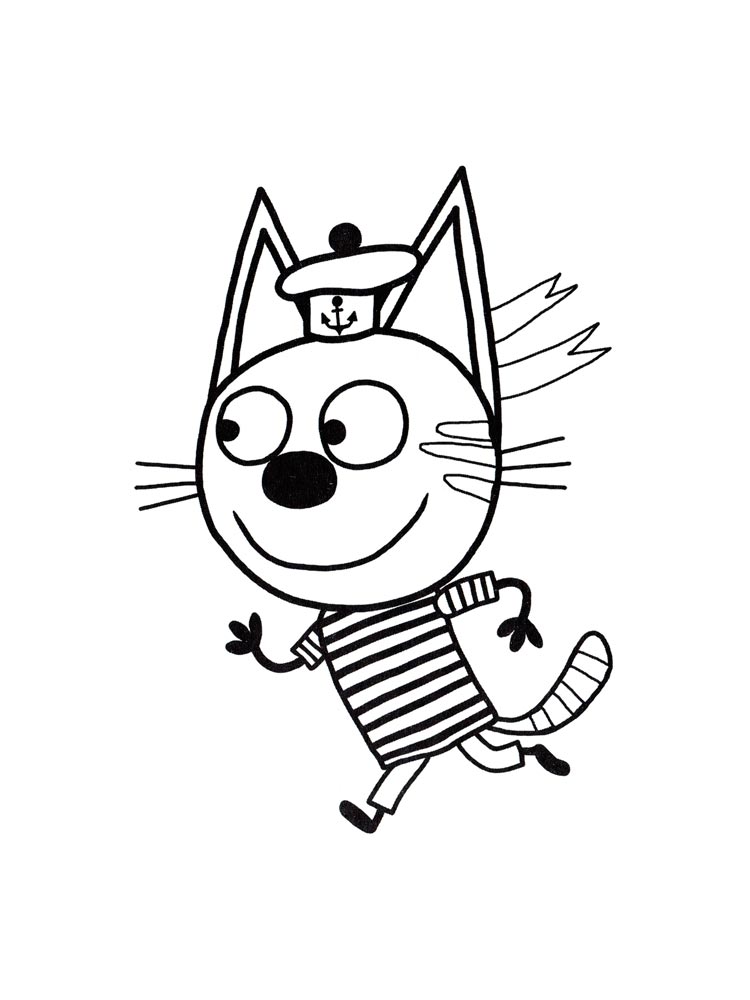 Kid-E-Cats 8 coloring page