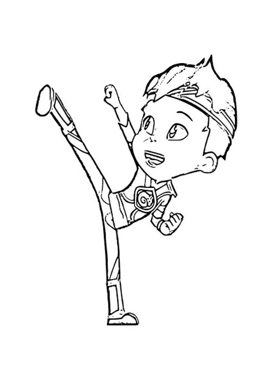 Kody Kapow 2 coloring page