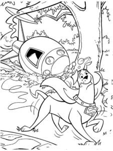 Krypto the Superdog 22 coloring page