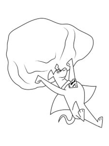 Krypto the Superdog 25 coloring page