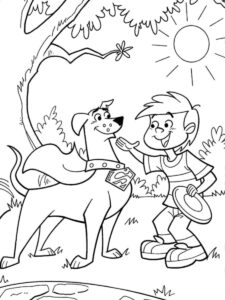 Krypto the Superdog 26 coloring page