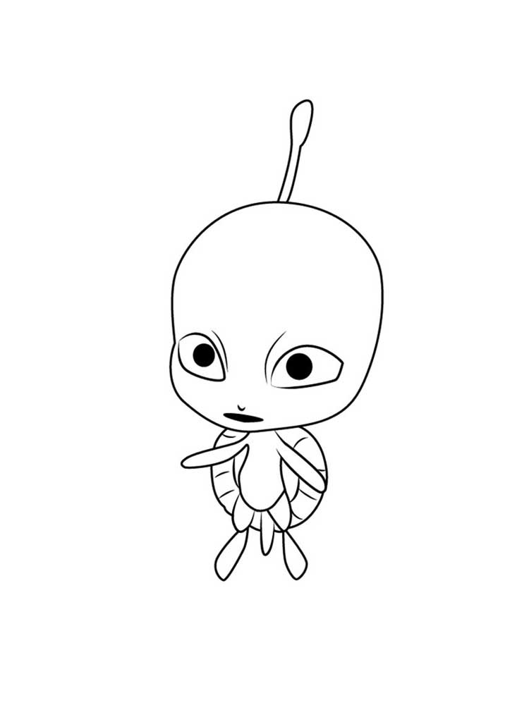 Kwami Wayzz coloring page