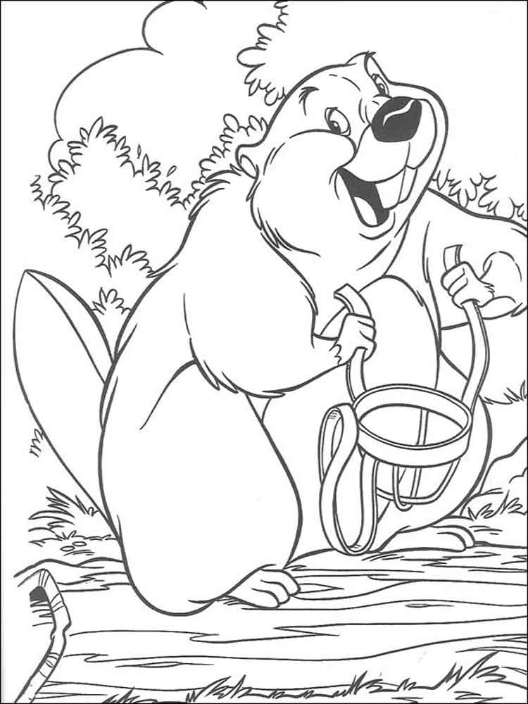 Mr. Busy coloring page
