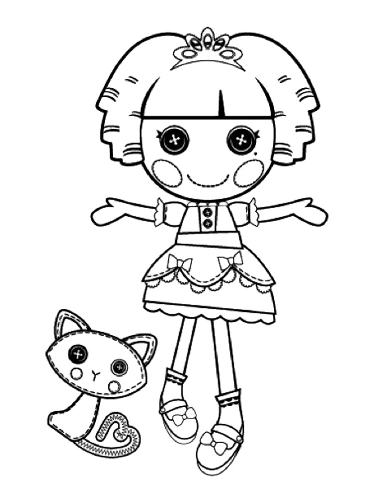 Lalaloopsy 1 coloring page