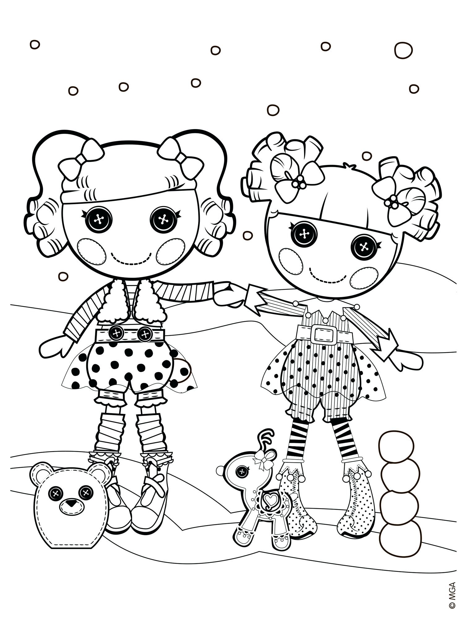 Lalaloopsy 12 coloring page