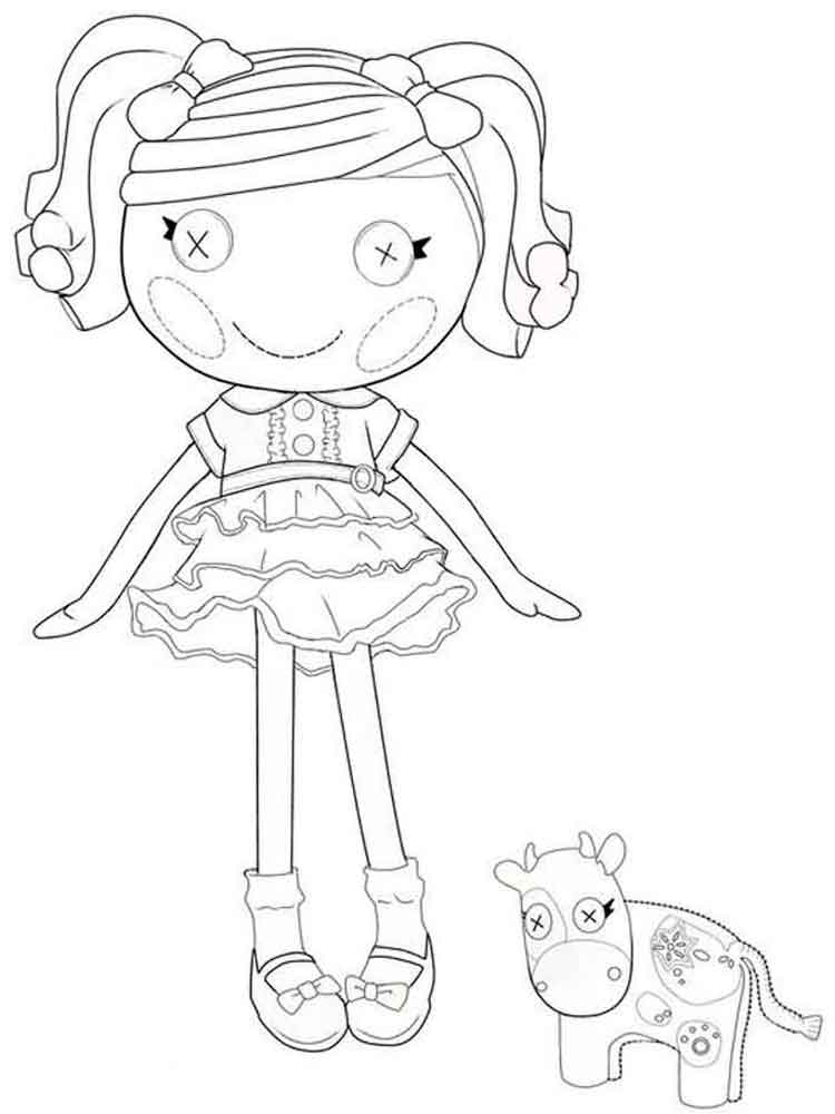 Lalaloopsy 21 coloring page
