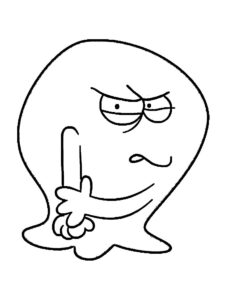 Lamput 1 coloring page