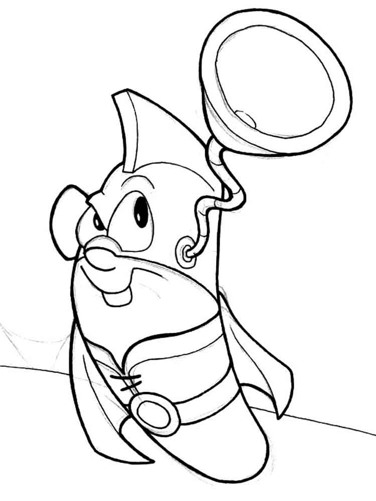 Larry Boy 11 coloring page