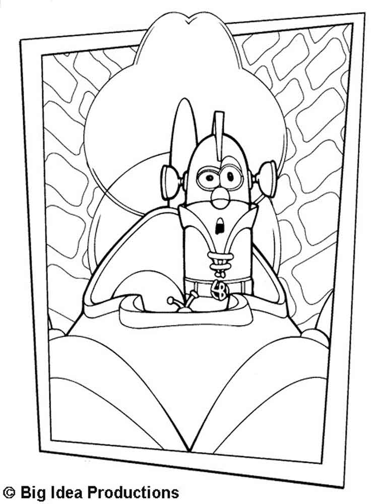Larry Boy 3 coloring page