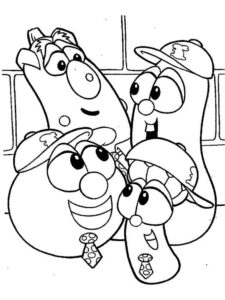 Larry Boy 5 coloring page