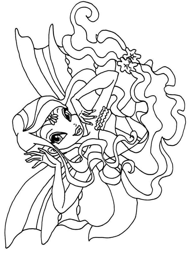 Layla Winx 17 coloring page