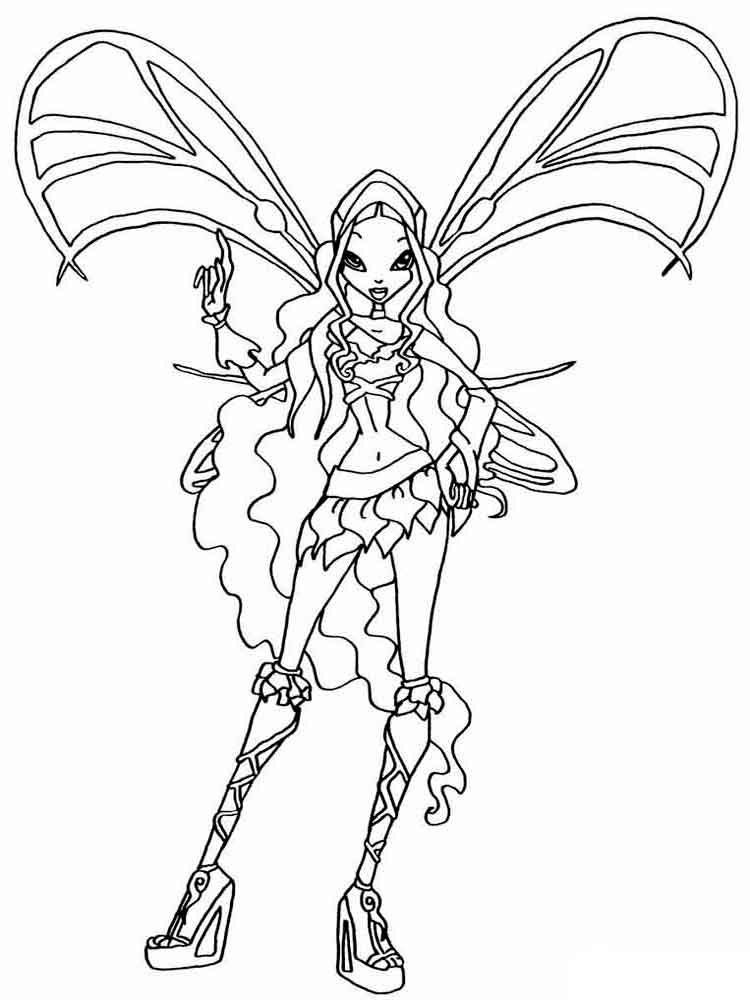 Layla Winx 35 coloring page