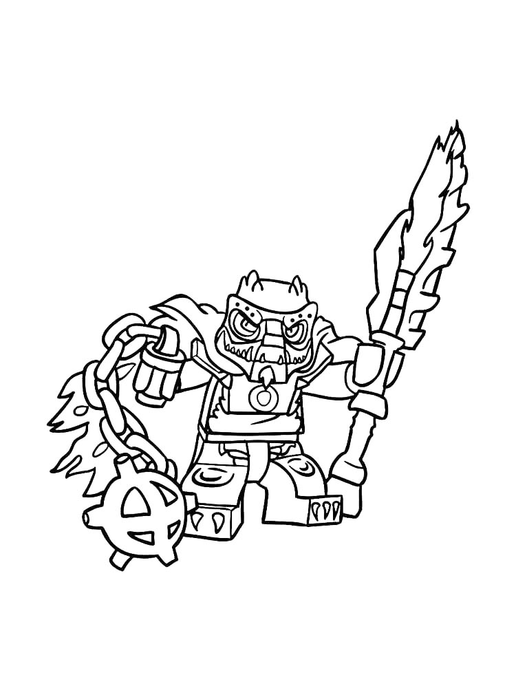 Legends of Chima 14 coloring page