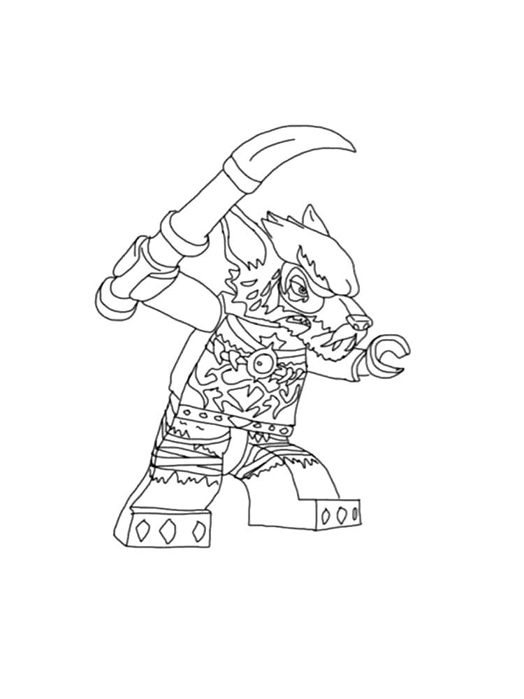Legends of Chima 18 coloring page