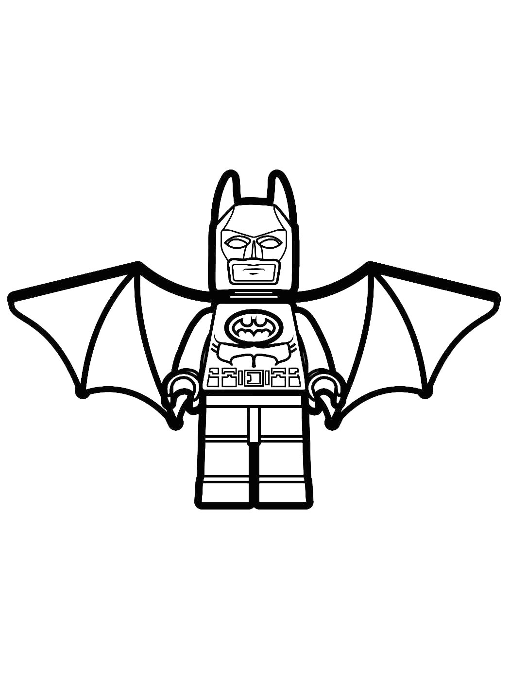 Lego Batman 1 coloring page
