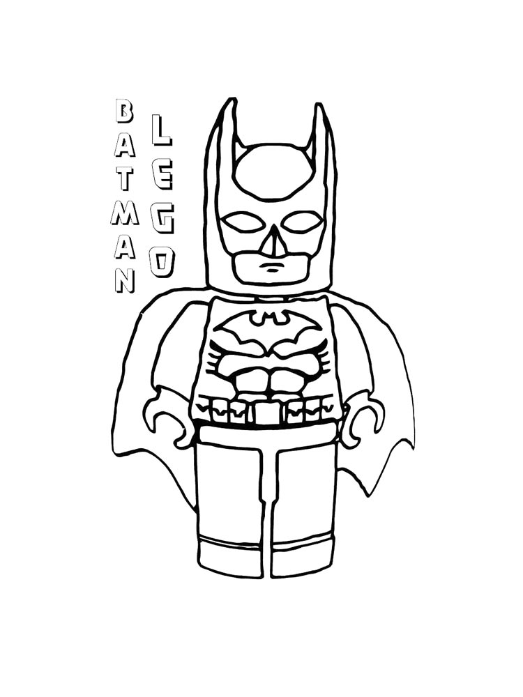 Lego Batman 14 coloring page