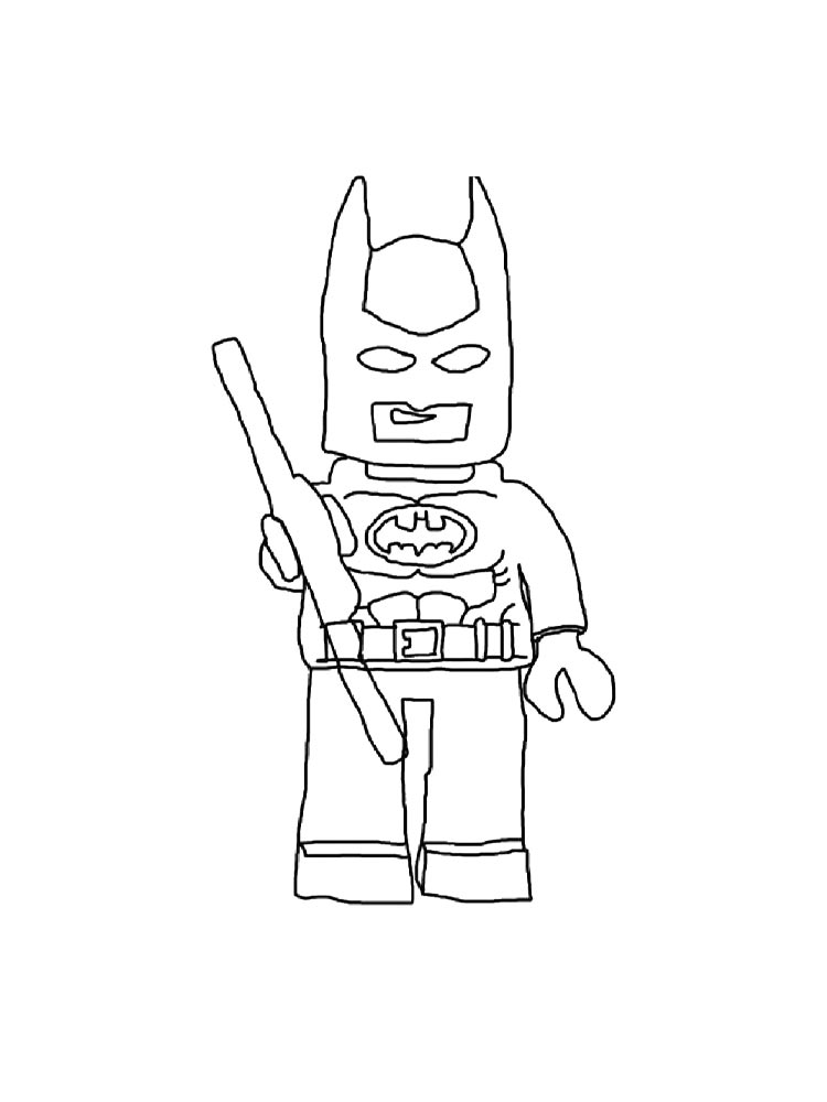Lego Batman 19 coloring page