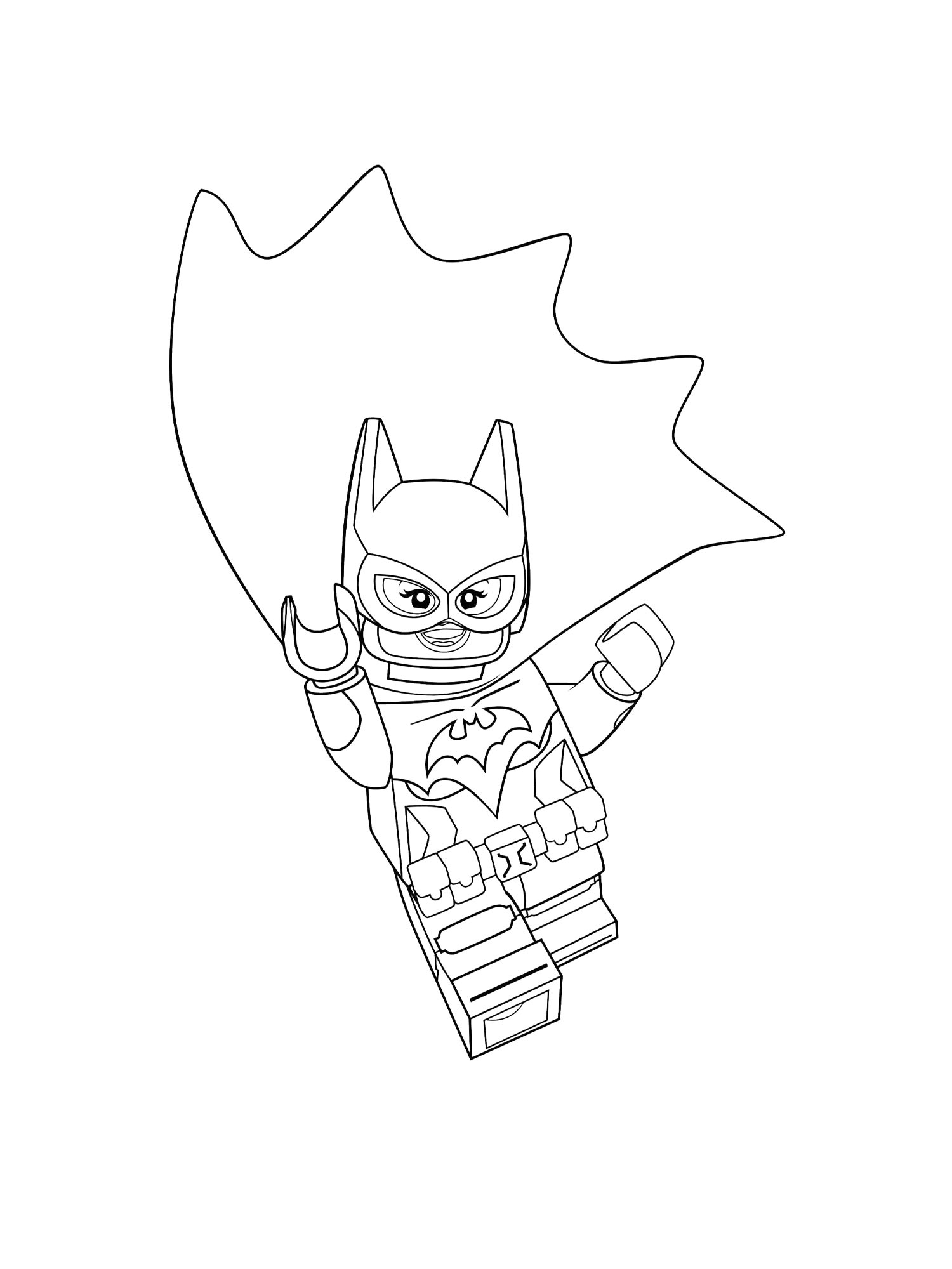 Lego Batman 8 coloring page