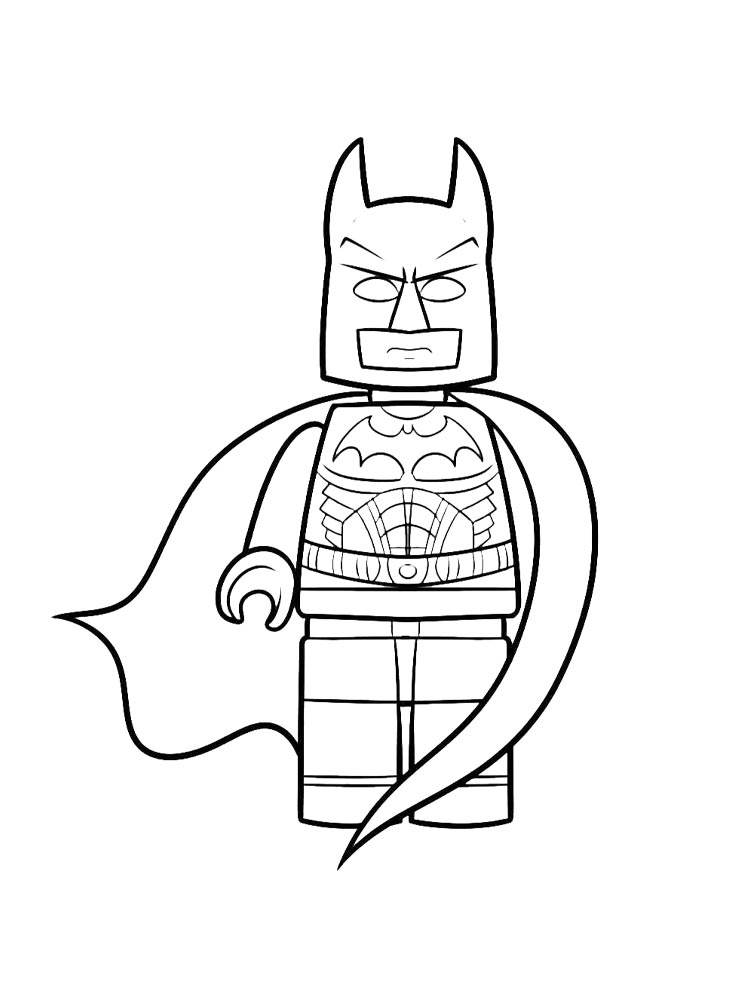 Lego Batman 9 coloring page