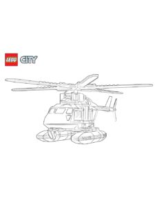 Lego City 14 coloring page