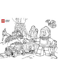 Lego City 16 coloring page